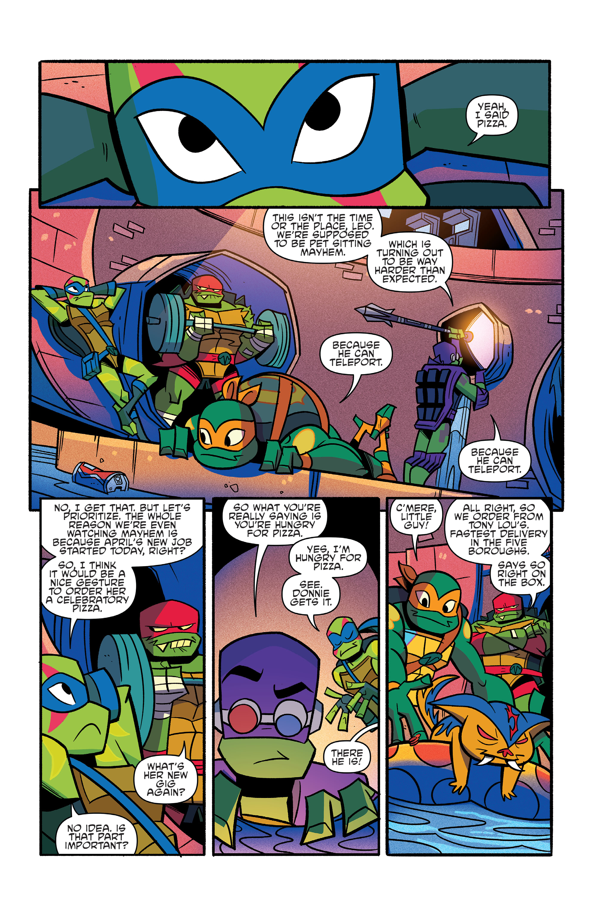 <{ $series->title }} issue Teenage Mutant Ninja Turtles - Page 18